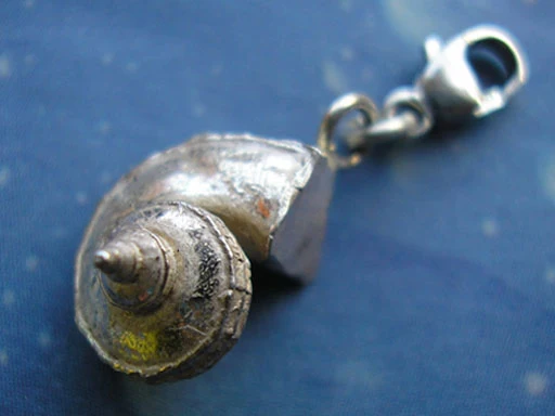 Dorn Schnecke Charms mit Karabiner