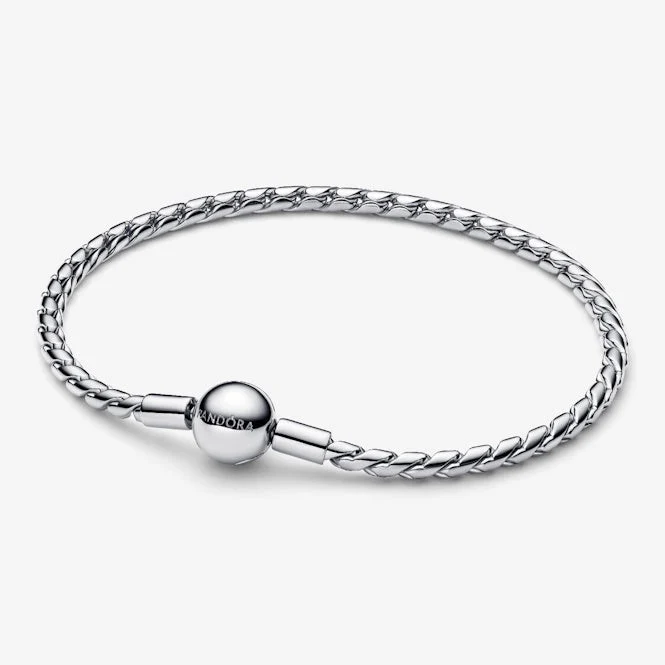 Moments Round Clasp Wing Chain Bracelet, 16cm