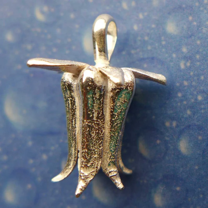 Blüte Schmuck Hauswurz Anhänger