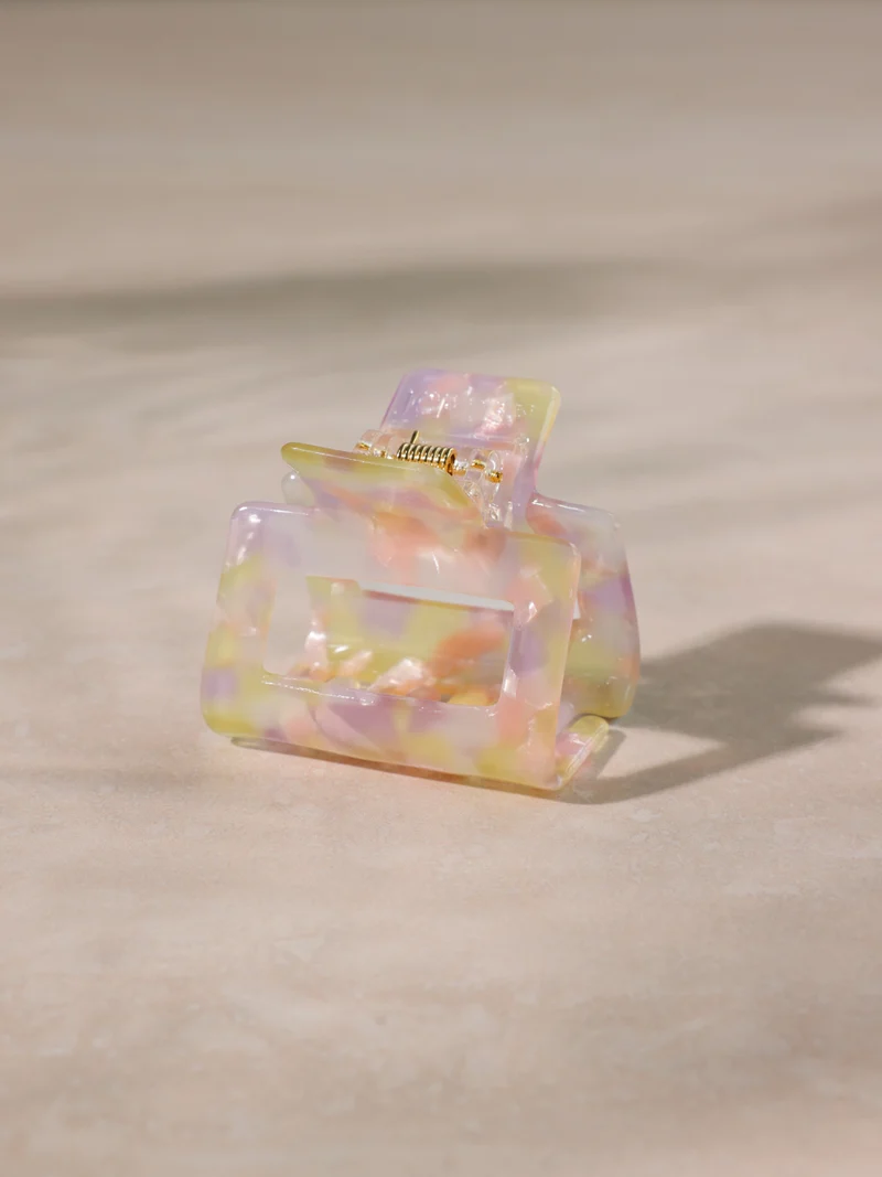 Classic Frame Haarklammer Spring Marble