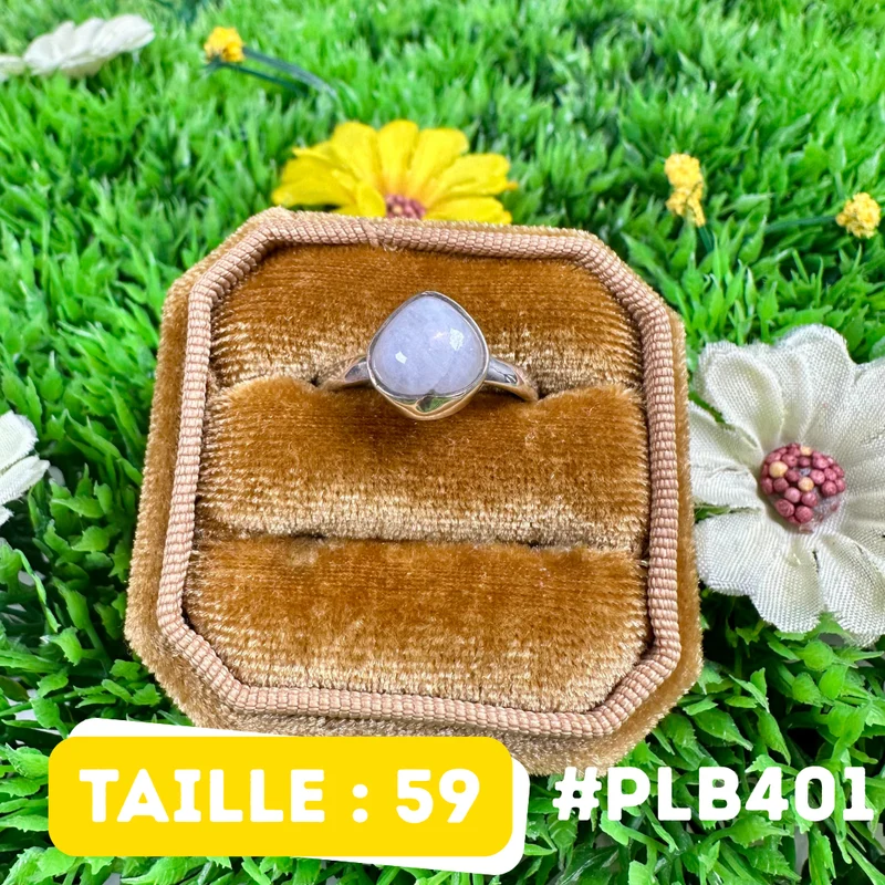 Ring mit blauem Feuermondstein #PLB401