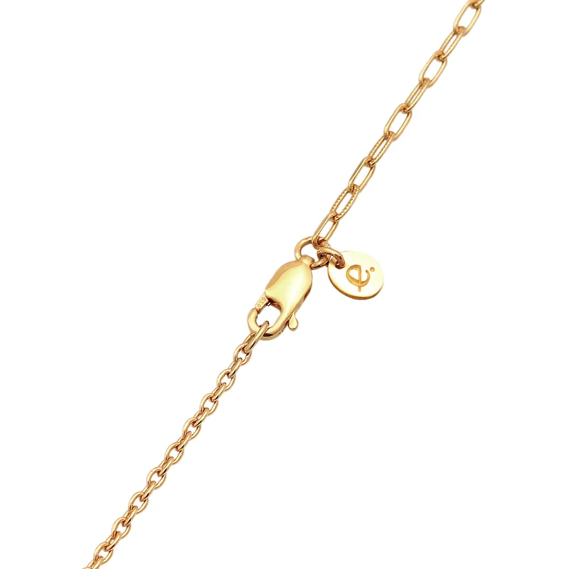 Barock Süßwasserperle Gliederkette 925 Silber
