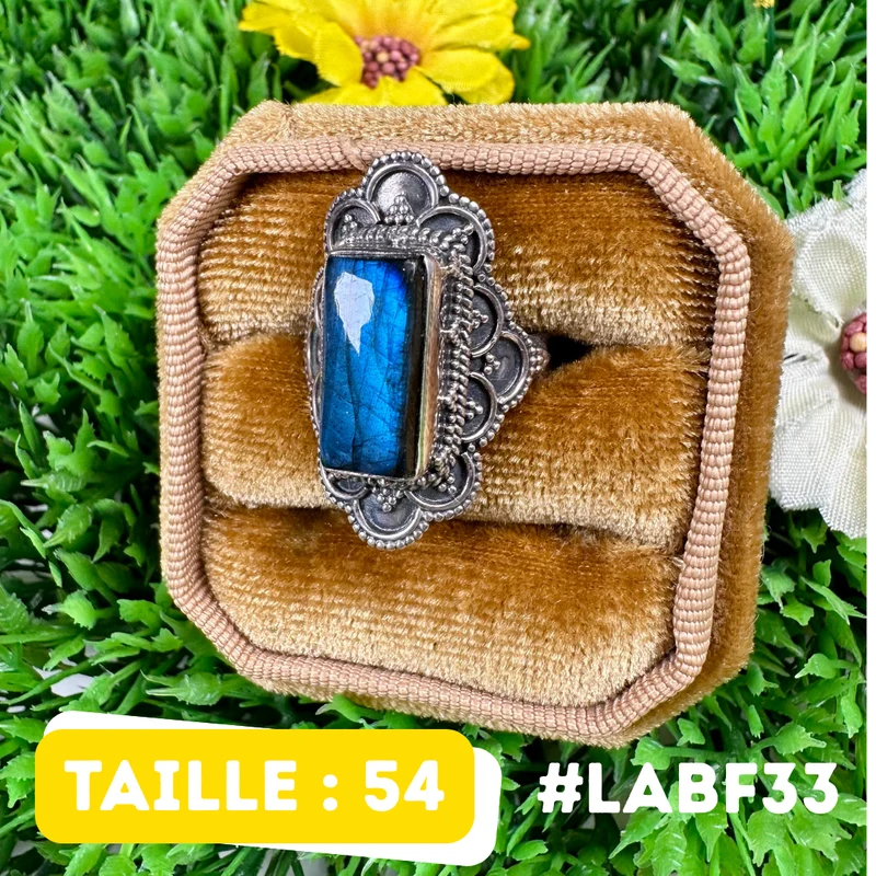 Bluefire Labradorit-Ring #LABF33