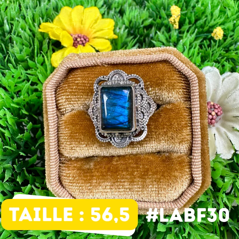 Bluefire Labradorit-Ring #LABF30