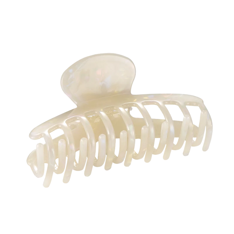 Cream Abbaddon Acryl Haarspange