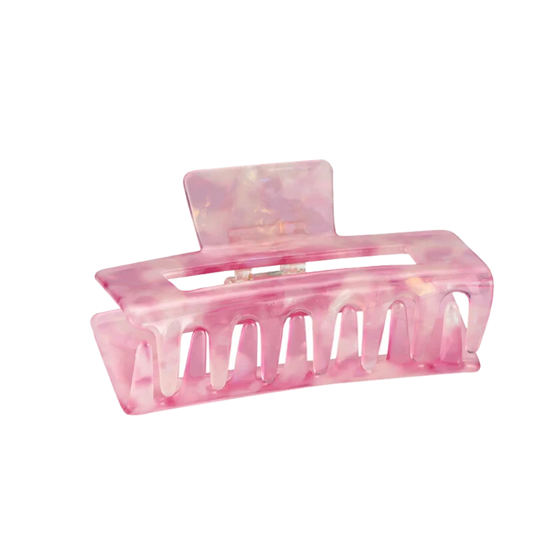 Shimmery Bloom Acryl Haarspange