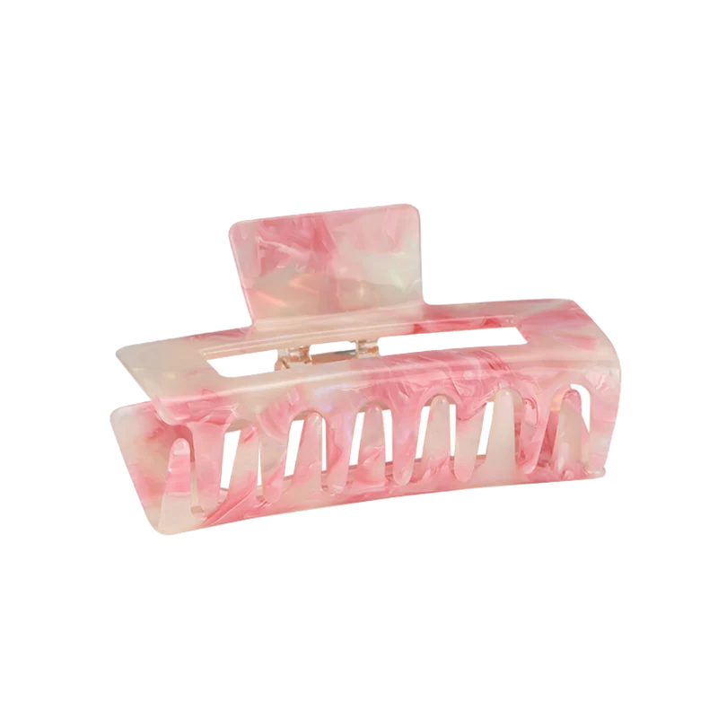 Shimmery Cherry Blossom Acryl Haarspange