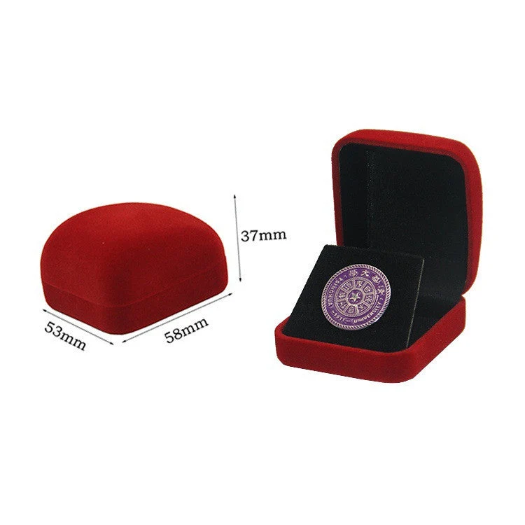 Vintage-Medaille in Geschenkverpackung