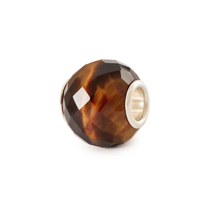 Facettiertes Rundes Gelbes Tigerauge