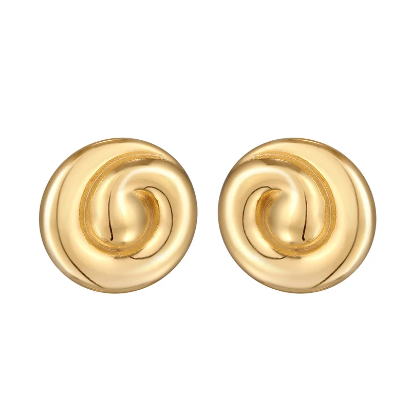 Ohrstecker Spirale