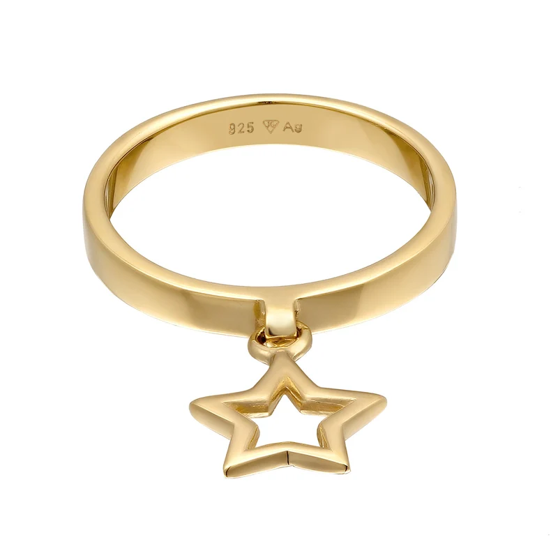 Ring Stern Anhänger