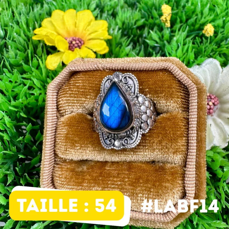 Bluefire Labradorit-Ring #LABF14