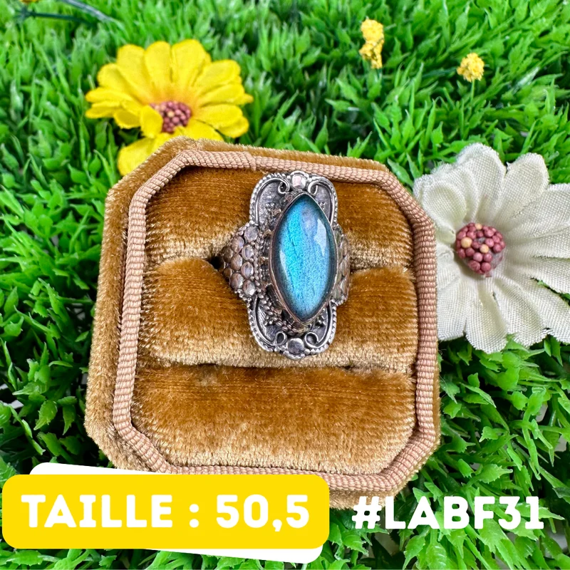 Bluefire Labradorit-Ring #LABF31