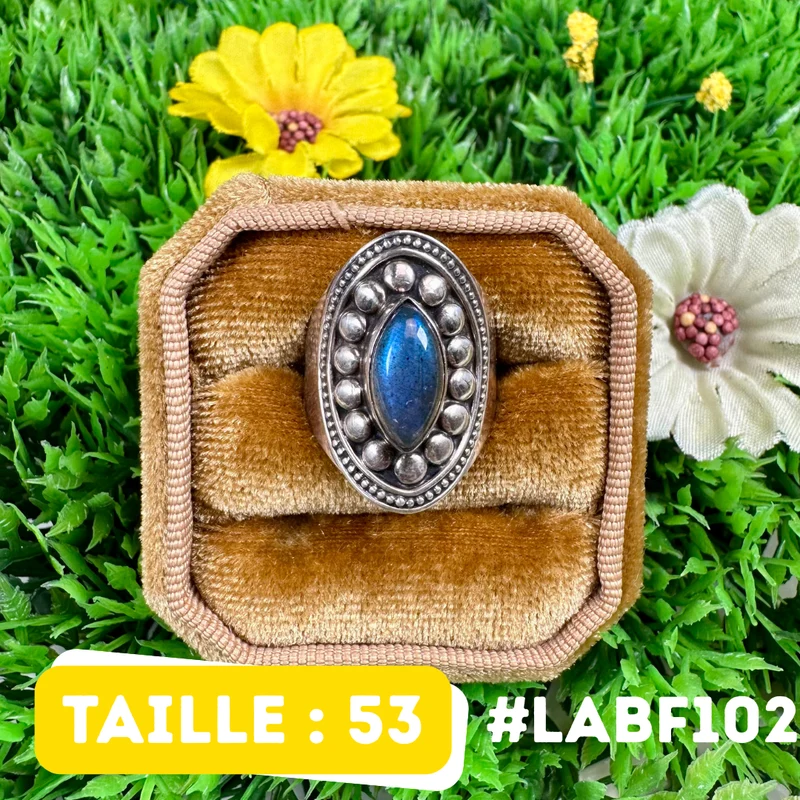 Bluefire Labradorit-Ring #LABF102