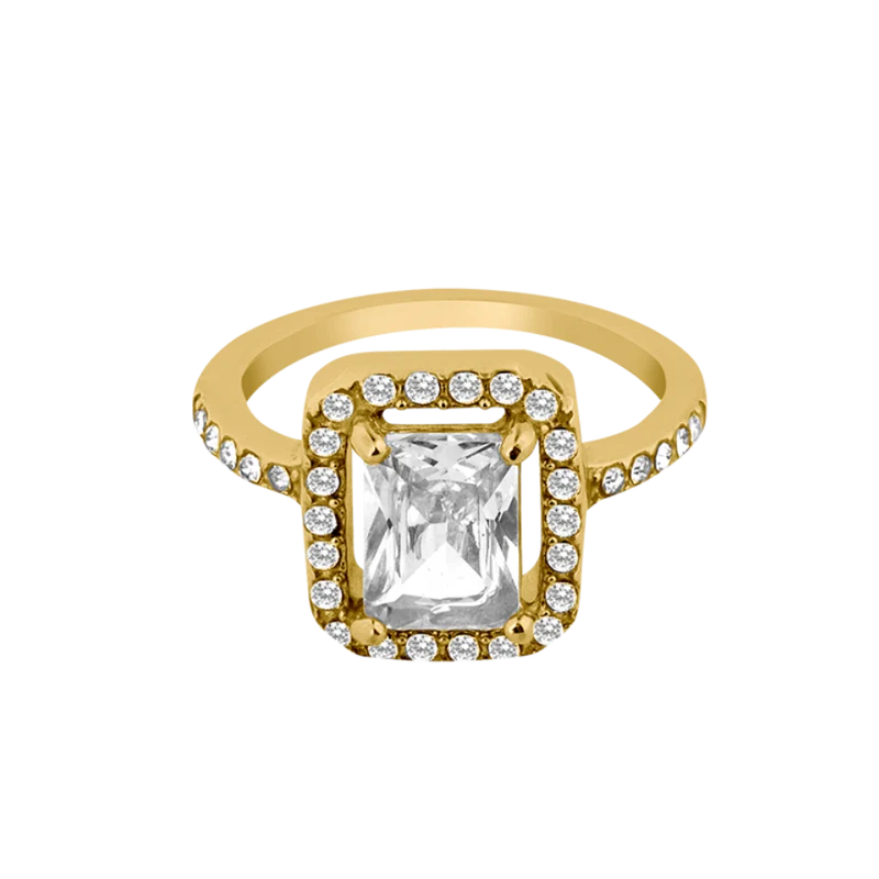 Everlasting Elegance Ring 14K Vergoldet