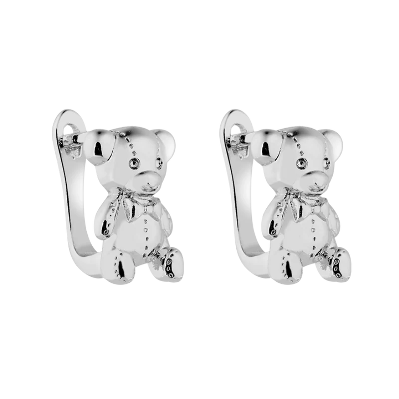 Heavenly Bear Huggie Ohrringe
