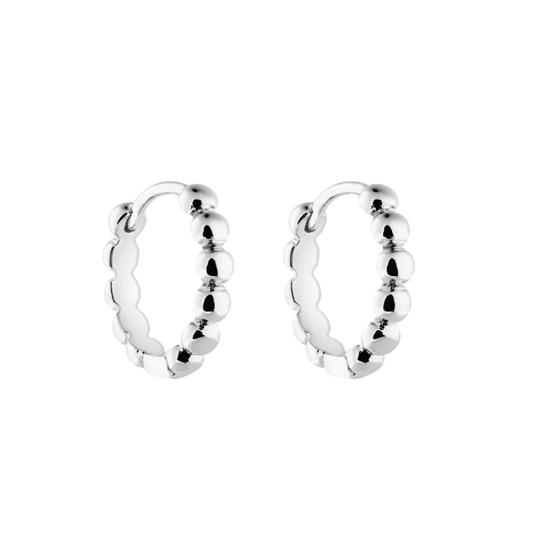Simple Ball Huggies 18K Vergoldet