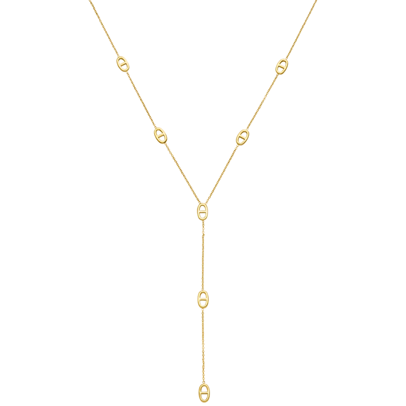 Deluxe Teresa Kette 14K Vergoldet