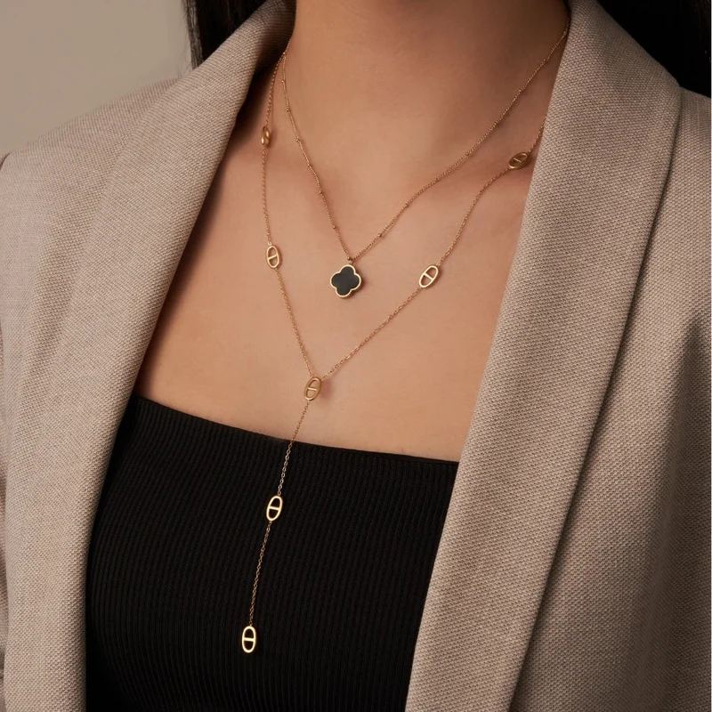 Deluxe Teresa Kette 14K Vergoldet