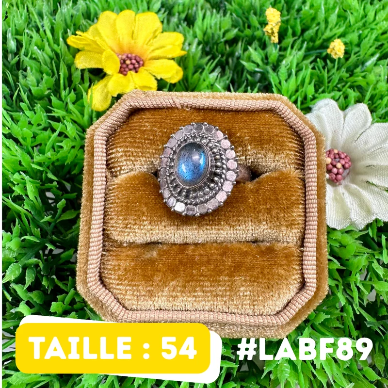 Bluefire Labradorit-Ring #LABF89