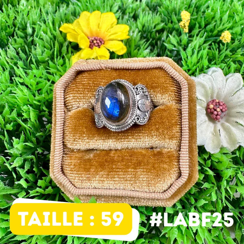 Bluefire Labradorit-Ring #LABF25