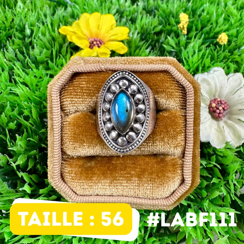 Bluefire Labradorit-Ring #LABF111