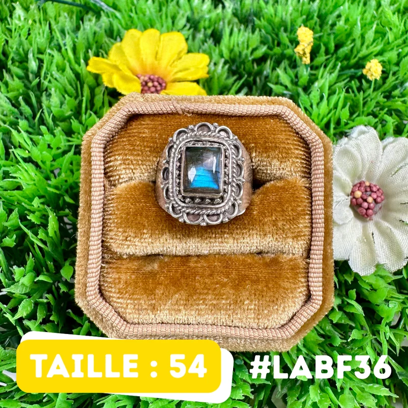 Bluefire Labradorit-Ring #LABF36