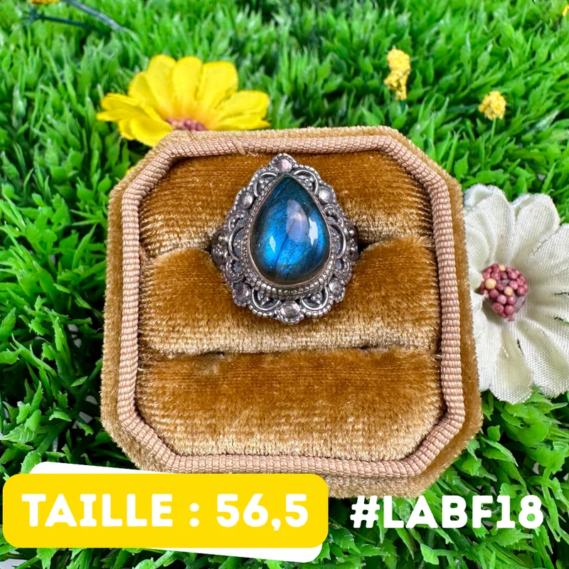 Bluefire Labradorit-Ring #LABF18
