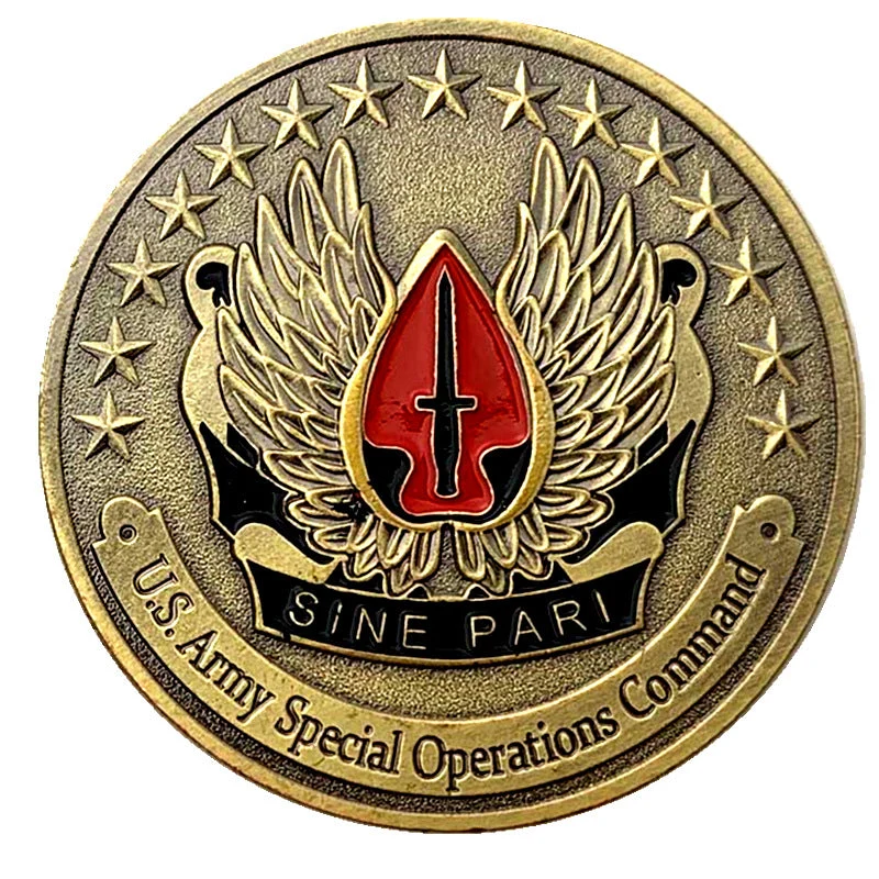 Vintage Kupfer-Gedenkmedaille