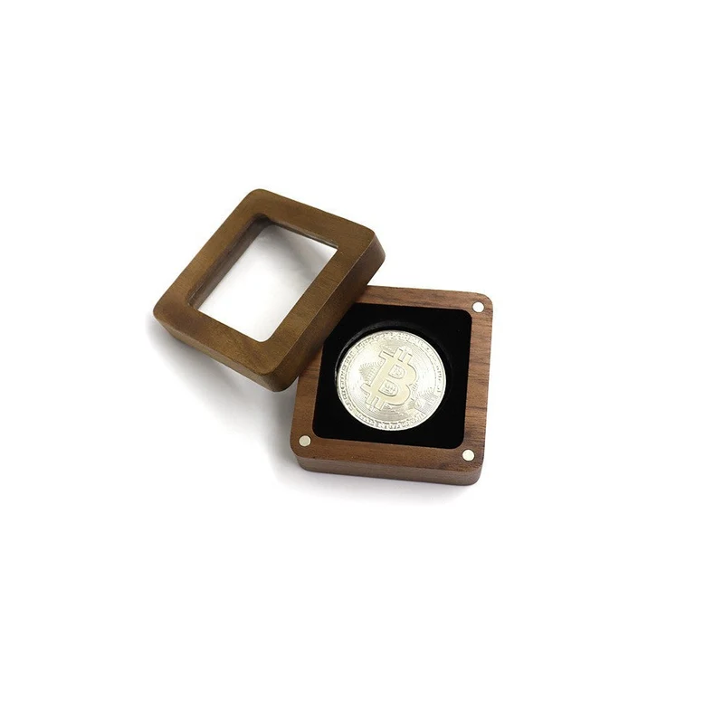 Vintage Holzmedaille
