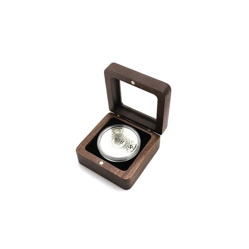Vintage Holzmedaille
