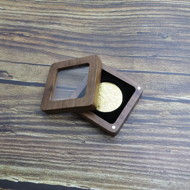 Vintage Holzmedaille