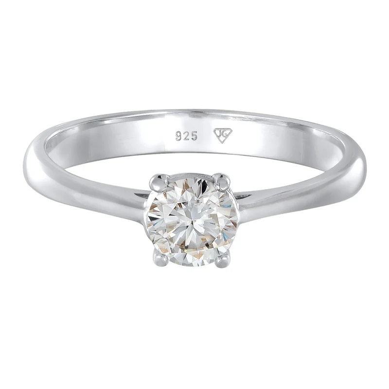 Verlobungsring Klassisch | Moissanite (Weiß)
