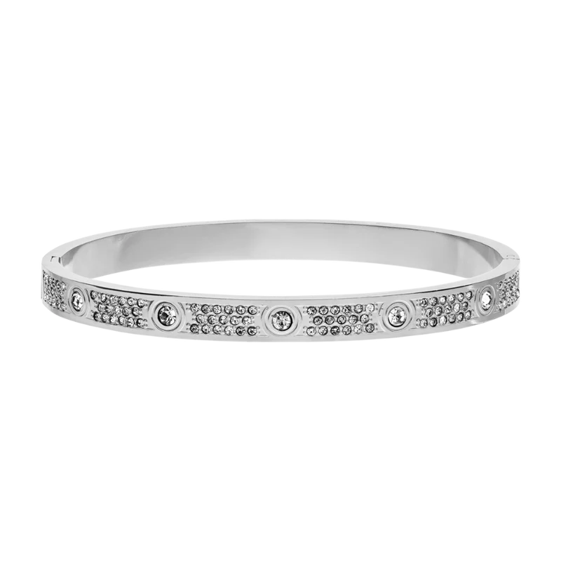 Timeless Pave Armreif 14K Vergoldet
