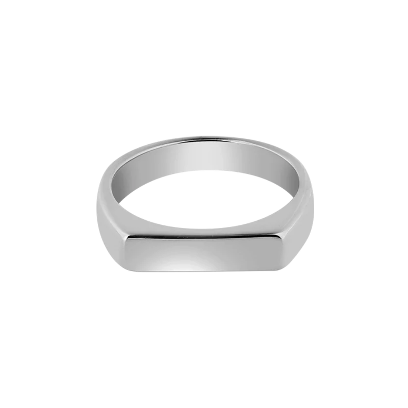 Simple Gravur Ring 18K Vergoldet