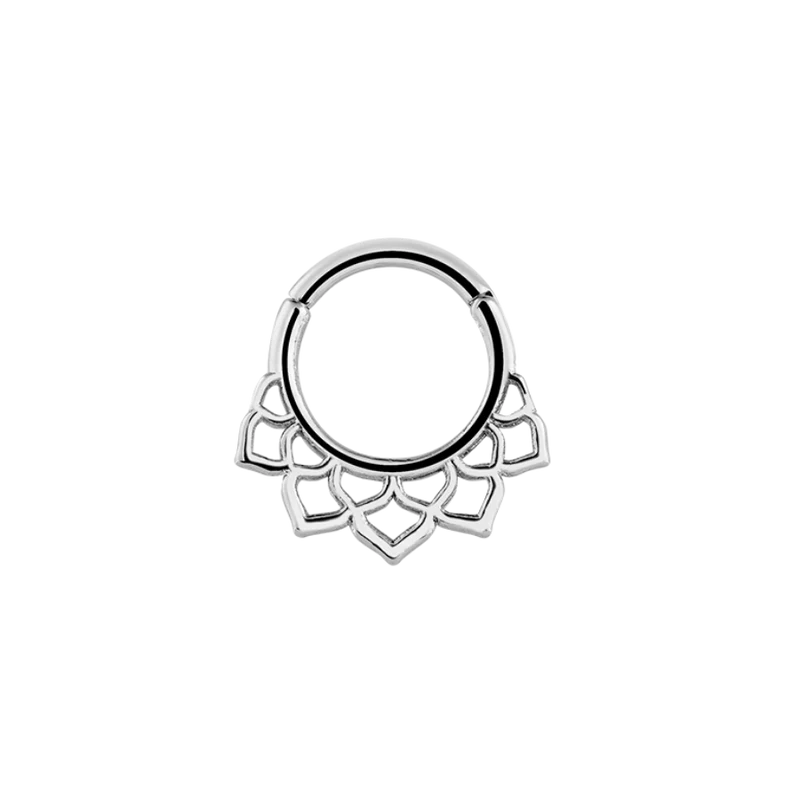 Limitless Lotus Clicker Piercing Gold