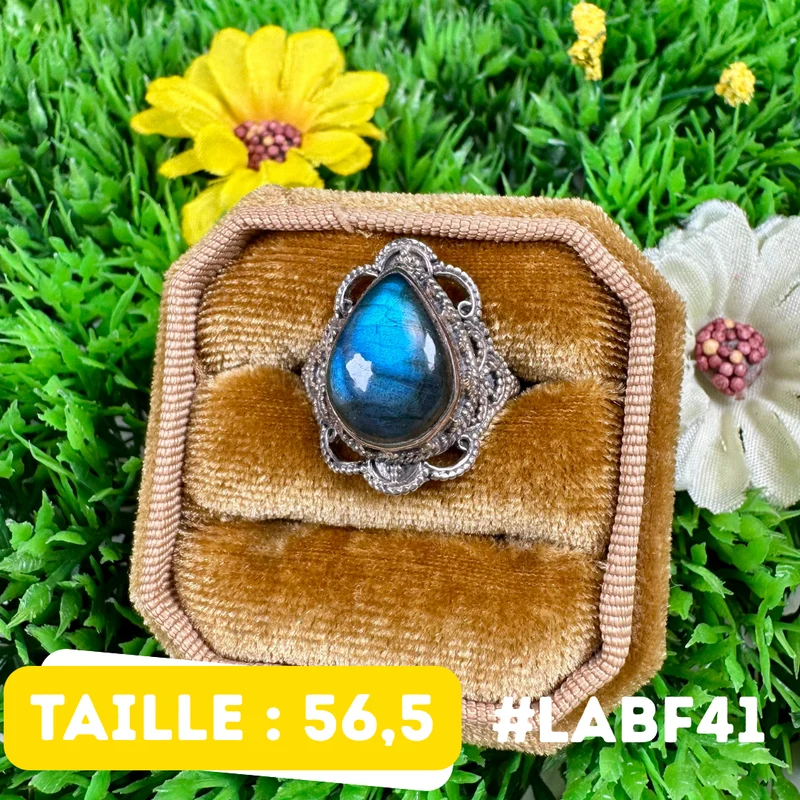 Bluefire Labradorit-Ring #LABF41