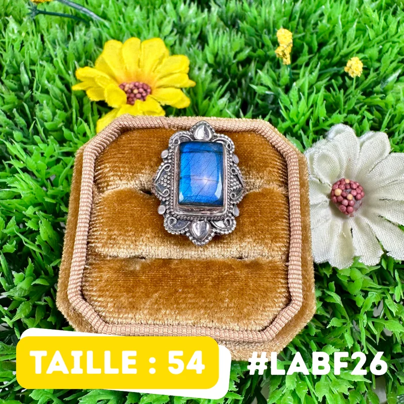 Bluefire Labradorit-Ring #LABF26
