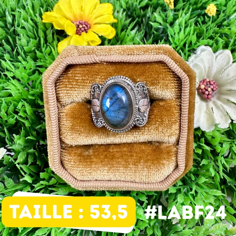 Bluefire Labradorit-Ring #LABF24