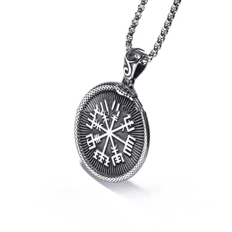Vintage Schlangen-Medaille aus Titanstahl