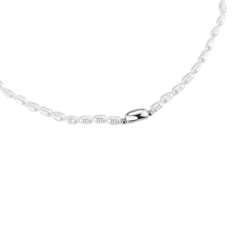 Abbaddon Pearl Bead Kette 14K Vergoldet