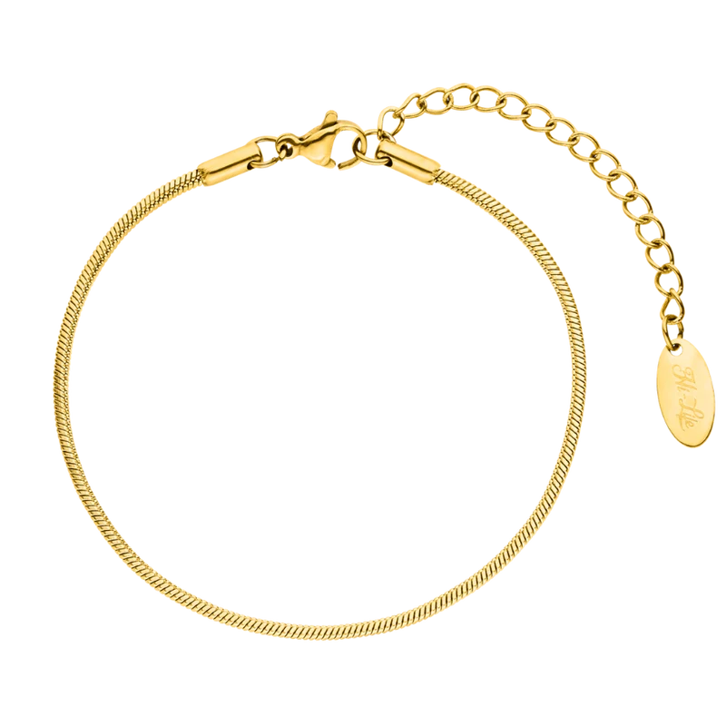 Hi-Life Mini Sleek Armband 14K Vergoldet