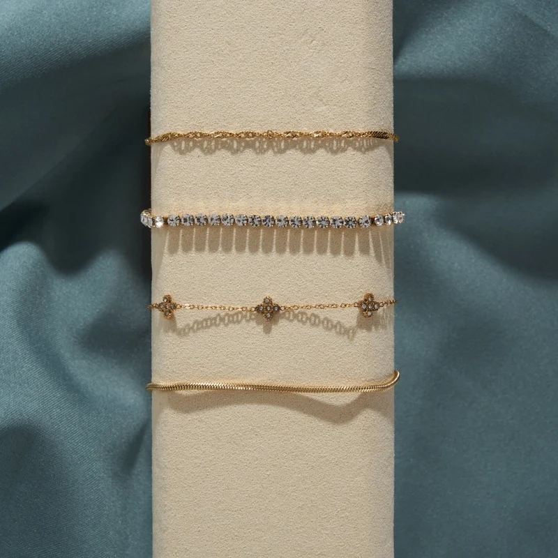 Hi-Life Mini Sleek Armband 14K Vergoldet
