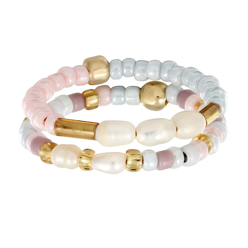 Ringset Beads | Süßwasserzuchtperlen