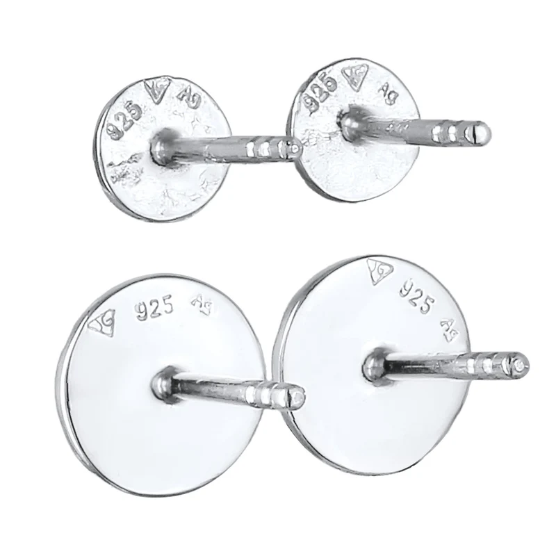 Ohrstecker Plättchen Organic