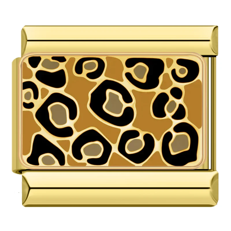 Leopardenmuster Gold