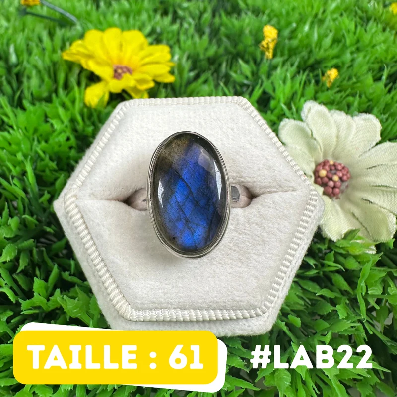 Bluefire Labradorit-Ring #LAB22