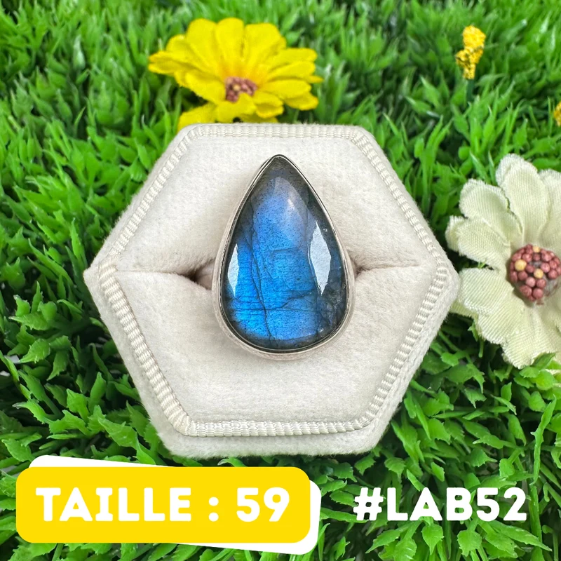 Bluefire Labradorit-Ring #LAB52