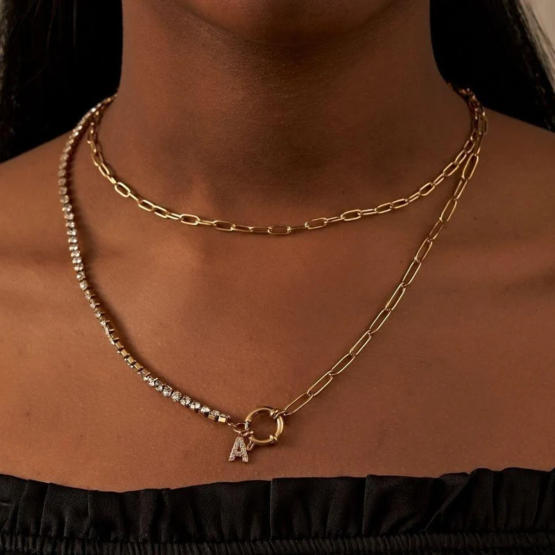 Tennis Teresa Letter Kette