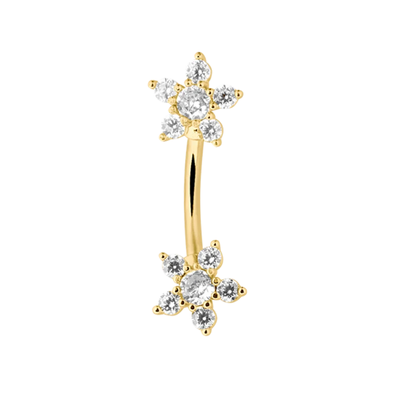 Hi-Life Flower Rook Piercing